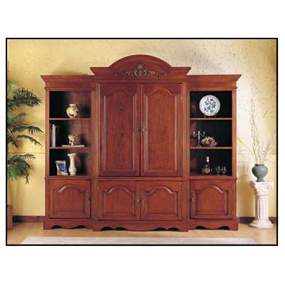 TV Armoire in Cherry Finish