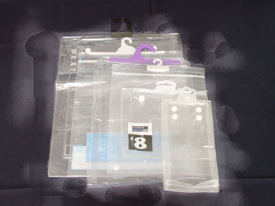 PVC Bag with Plastic Hook