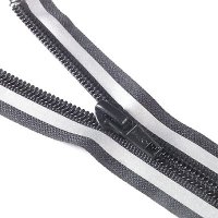 COIL ZIPPER W/ 3M REFLECTIVE TAPE