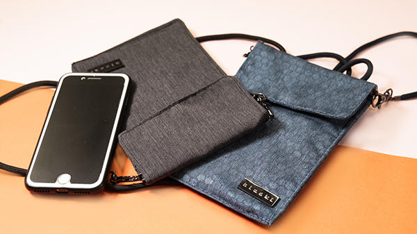 Germ Killing Phone Bag