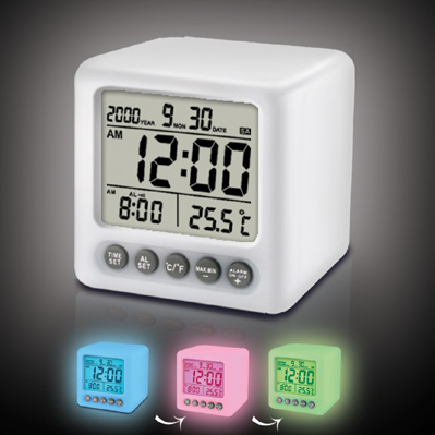 Sell Color Changing LCD Alarm Clock