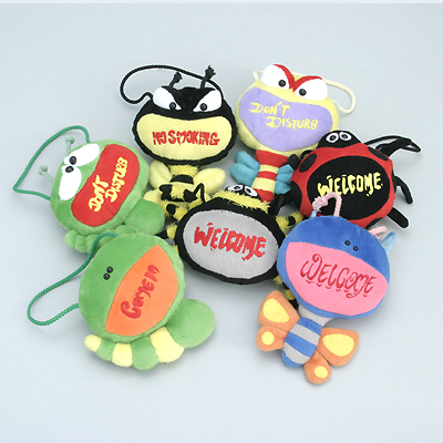 Insect style Door Hanger Message Pillow