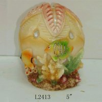 5 inches Sea Shell Dish Lamp
