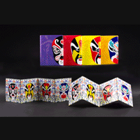 Chinese Mask Photo Album & Photo Frame