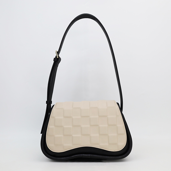 Embossed Shoulder Bag