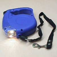 Dog Light Retractable Leash with Powerful Krypton Light