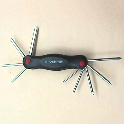 9ps Combination Hex Key Set