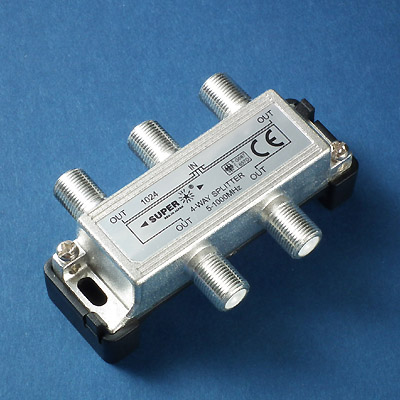 CATV 4 ways splitter