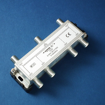 CATV 6 ways splitter