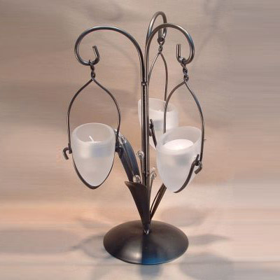 3 Cups T-Light Candle Holder