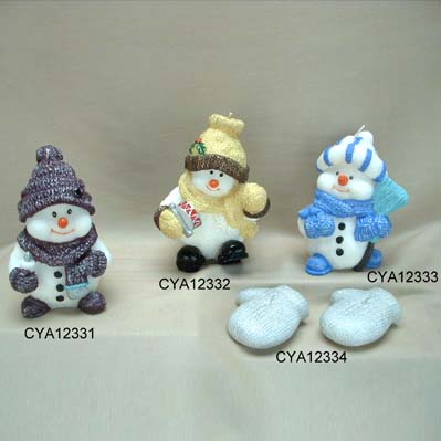 Snowman & Velvet Glove