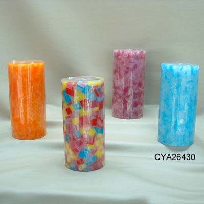 Spa Pillar Candle