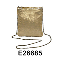 Fashionable Mini Shoulder Bag with Metal Chain