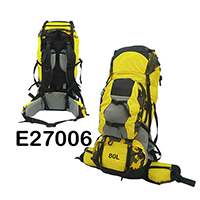 Functionable Nylon Laptop 80L Hiking Backpack