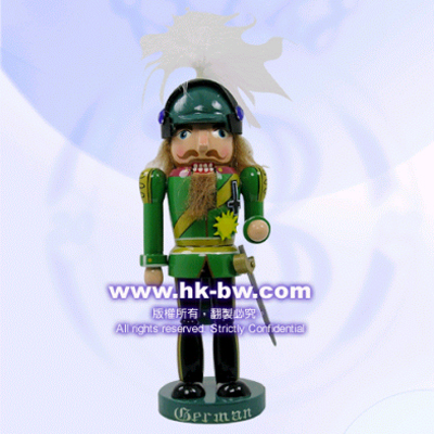 Hand painted wooden German
