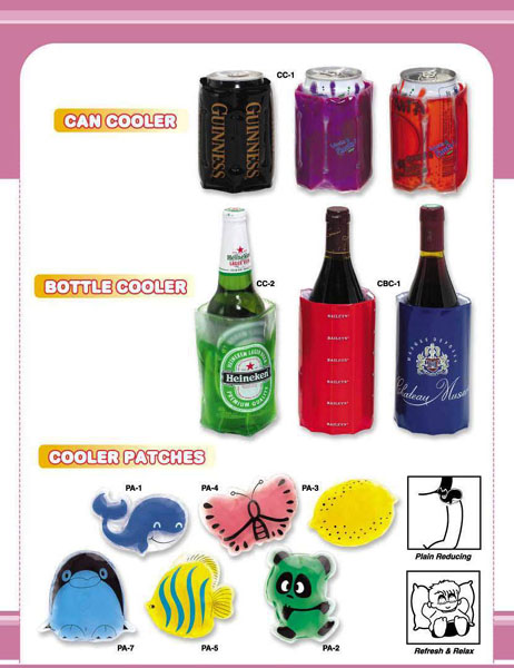 Gel wrapper & gel soothers