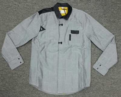 Men's Woven Shirt with Padding #SH045