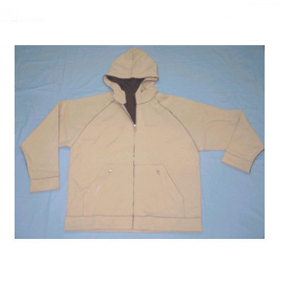 Men's knitted fleece jacket