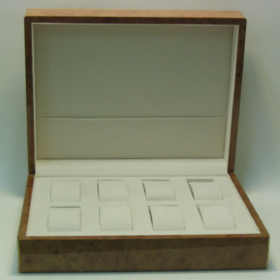 Wooden Collection Box, rosewood reneered.