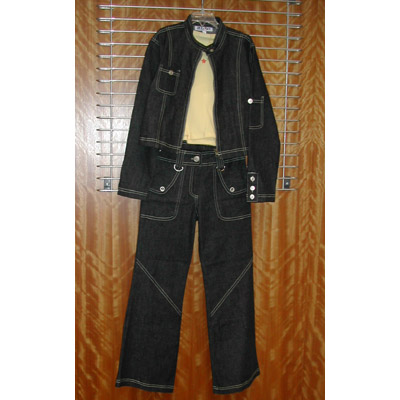 Denim Jacket + Pants +Tee