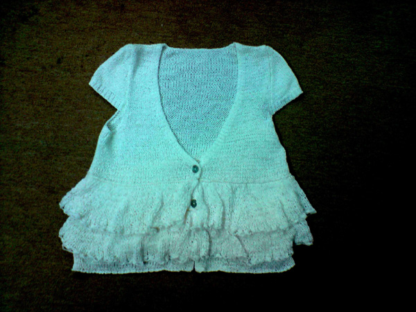 Junior Sweater Cardigan