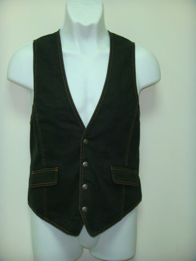Men's woven tank top