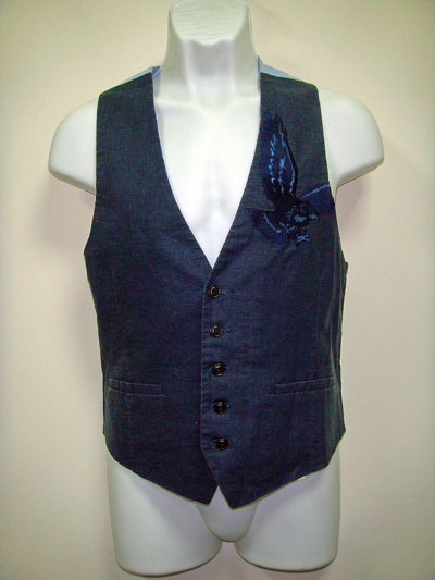Men's woven tank top