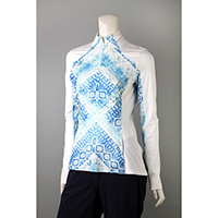 Ladies Yoga Crew Turtleneck Top