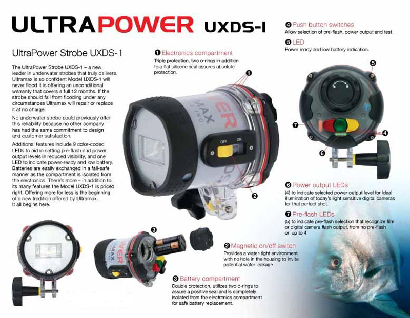 Waterproof Digital Strobe Light System