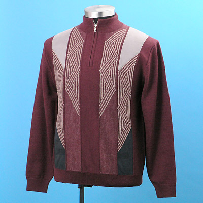 Men's 100% Wool Knitted Pullover