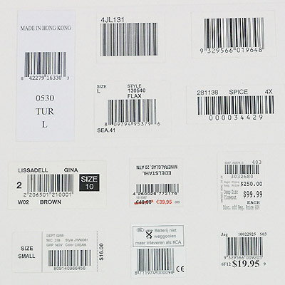 Sell Barcode Sticker