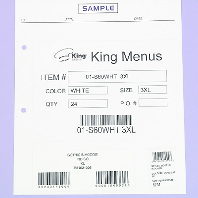 Sell Carton Label