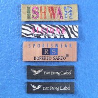 Damask Woven Label