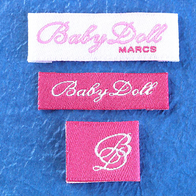 Damask Woven Label