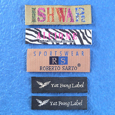 Damask Woven Label