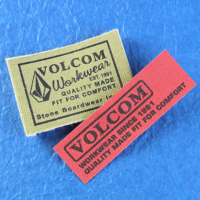 Sell Screen Print Canvas Label