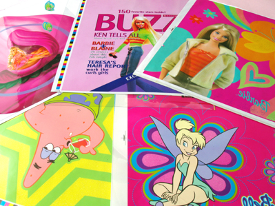 Multi-coloured Plastic