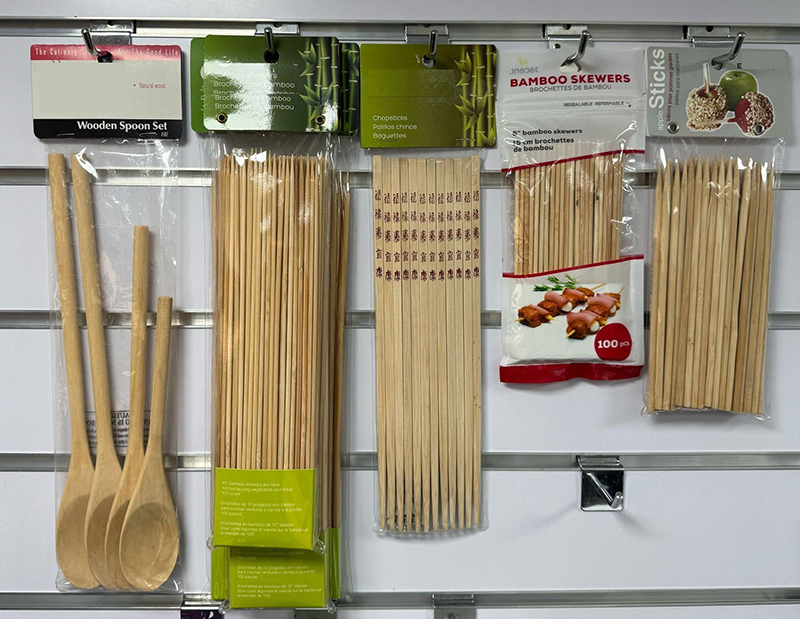 Bamboo Skewer, Wooden Spoon Set, Bamboo Apple Stick, Chopstick