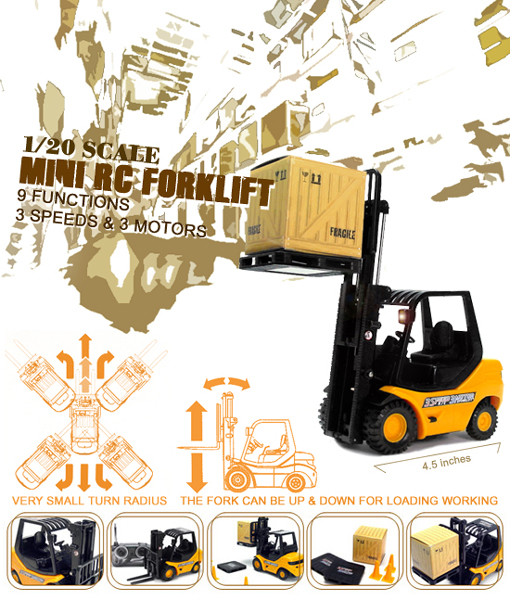 mini rc forklift
