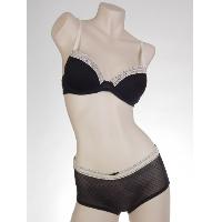 Ladies' Knitted Flocking Push Up & Shorty