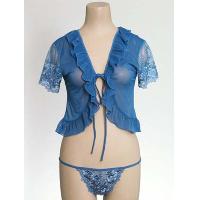 Ladies' Knitted Top & String Set