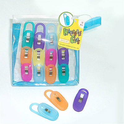 12Pcs Hangable Clips