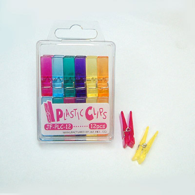 12Pcs Plastic Clips