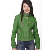 Lacer Cut Leather Jacket