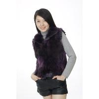 Patchwork Fur Leather Vest