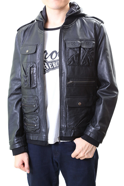 Photographer Leather Jacket