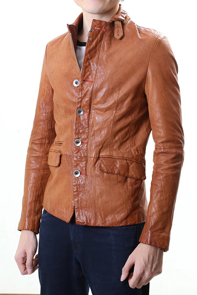 Leather Blazer