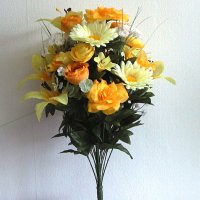 ROSE/TIGERLILY/DAISY MIXED BUSH X24.