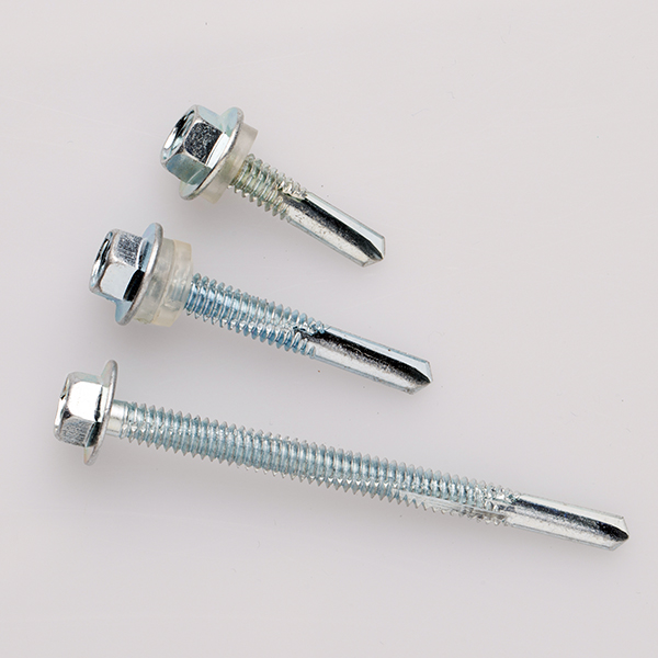 Hex Head Screw w/ Long Drilling Point