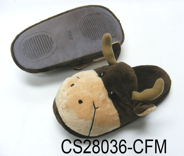 Animal cow slippers
